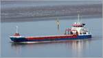 Die 2008 gebaute RONJA (IMO 9434046) fährt Höhe Bremerhaven weseraufwärts. Sie ist 89,95 m lang und 15,25 m breit, hat eine GT/BRZ von 2.979 und eine DWT von 4.500 t. Heimathafen ist Limassol (Zypern). Frühere Namen: OZCAN ATASOY, UNIVOYAGER. 08.05.2020
