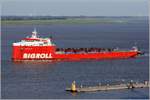 Die 2016 gebaute BIGROLL BERING (IMO 9710476) steuert den Heavy Lift Terminal in Nordenham-Blexen an um monopiles für die Offshore-Windindustrie zu laden. Das Deck Cargo Ship BIGROLL BERING ist 162,80 m lang und 42 m breit, hat eine GT/BZR von 23.134 und eine DWT von 20.157 t. Heimathafen ist Rotterdam (Niederlande). 29.06.2020