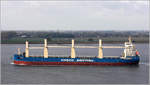 Die 2018 gebaute TIAN YOU (IMO 9823625) fährt Höhe Bremerhaven weseraufwärts. Sie ist 189,99 m lang und 28,5 m breit, hat eine GT/BRZ von 26.787 und eine DWT von 37.077. Heimathafen ist Guangzhou (China). 24.10.2020
