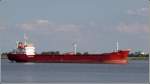 Die 2007 in China gebaute TIDE (IMO 9350006) liegt am 12.08.2007 auf Reede in Nordenham-Blexen. Zuvor hie sie SIDE TIDE, jetzt fhrt sie unter dem Namen GLOBAL HESTIA mit Heimathafen St. John's auf Antigua and Barbuda. Das Schiff ist 119 m lang, 16 m breit und hat eine GT von 5164.