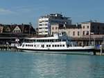 Bodensee - MS THURGAU im Hafen von Romanshorn am  17.05.2009