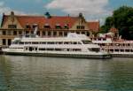 Motorschiff Graf Zeppelin im Hafen Lindau am 20. Juli 2000