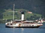 Die Dampfschiff  Hohentwiel  mit ein Extra-fahrt ... Lindau, 13-06-2013