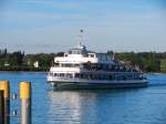 MS STUTTGART fährt im Konstanzer Hafen ein - 03.09.2013