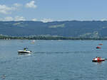 Motor- und Tretboot(e) Anfang Juli 2017 in Lindau.