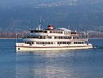 Ankunft der MS AUSTRIA in den Hafen von Lindau am 30.