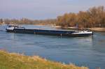 GMS  Novateur  (06004121) aus Bleharies/B auf Talfahrt bei Mühlham/Donau. 26.02.2014