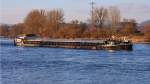 GMS  Tokaj 2  (04403140) aus Budapest/HU auf Talfahrt bei Niederalteich/Donau. 28.02.2014