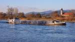 GMS  Movente  (02204613) aus Lom/BG auf Talfahrt bei Niederalteich/Donau. 28.02.2014