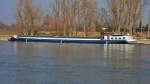 GMS  H&JD Lorca  (02326628) aus Bratislava/SK auf Bergfahrt bei Niederalteich/Donau. 07.03.2014