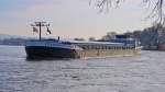 GMS  Itasca  (06004193) aus Zaandam/NL auf Bergfahrt bei Osterhofen/Donau. 11.03.2014
