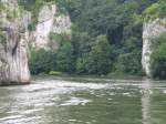 Der Donaudurchbruch bei Kloster Weltenburg, Nhe Kehlheim