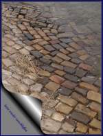 Altes Natursteinpflaster am Uferrand der Elbe am Anlegerkai der  Weien Flotte  in Magdeburg. Fr einen Baustoffkfm. immer ein interessantes Motiv.
Ach ja, bitte wieder verschlieen - das Wasser ... 
Kleine Spielerei von 2008.