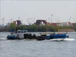 Tanker SEEVE, L 50m, B 8,0m; Elbe, Hamburg, 24.04.2010
