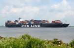 NYK ANDONIS   Containerschiff  Lühe  07.05.2014   335 x 42m