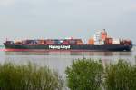 PORTLAND EXPRESS   Containerschiff  Lühe  05.05.2014    294 x 32m
