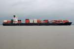 SANTA REBECCA   Containerschiff   Lühe   09.05.2014  281 x 32m