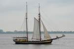 ZUIDER ZEE  Segelschiff  Lühe  07.05.2014