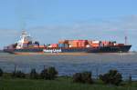 DUBLIN EXPRESS   Containerschiff Lühe  03.04.2015   IMO 9232577  gebaut  2002
281 x 32m   TEU  4115

