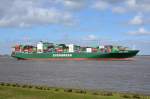 EVER LAWFUL   Containerschiff  Lühe  03.04.2015  IMO 9595498  gebaut  2012  335 x 46m   TEU  8452  
