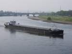 GMS DOMFELS, Magdeburg, Baujahr 1957, (ex Karakal, ex Delme), ENI 04300890 die Elbe zu Berg zwischen Marienbrücke und Augustusbrücke; Dresden, 06.04.2014  