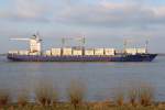 MAERSK NIAGARA , Containerschiff , IMO 9434905 , Baujahr 2008 , 210 x 30m , 2550 TEU , 13.03.2016 Grünendeich