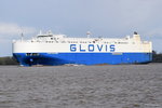 GLOVIS CHALLENGER , Fahrzeugtransporter , IMO 9590591 , Baujahr 2012 , 199 x 32m , 23.04.2016  Grünendeich 