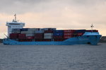 NORDIC BREMEN , Feederschiff , IMO 9483695 , Baujahr 2011 , 1036 TEU , 151 x 23m , 27.04.2016 Grünendeich