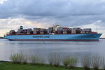 MAERSK ESSEN , Containerschiff , IMO 9456783 , Baujahr 2010 , 13092 TEU , 366 x 48m , 28.04.2016 Grünendeich