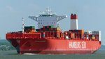  Cap San Artemissio  09.05.2016 Wedel bei Hamburg.
overall length (m): 332,00 
overall beam (m): 48,20 
maximum TEU capacity: 9814 
container capacity at 14t (TEU): 
reefer containers (TEU): 1.700 
deadweight (ton): 123.130 
gross tonnage (ton): 119.000 
 