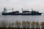 VORONEZH , Containerschiff , IMO 9322011 , Baujahr 2009 , 1728 TEU , 183 x 26m , 06.11.2016 Grünendeich