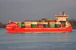 ALEXANDER B , Feederschiff , IMO 9328649 , Baujahr 2006 , 1221 TEU , 154.59 x 24.50 m ,11.11.2016 Grünendeich