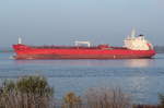 HAFNIA SUNDA , Tankschiff , IMO 9725639 , Baujahr 2015 , 184 × 28m , 12.11.2016 Grünendeich