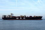 MSC SOFIA CELESTE , Containerschiff , IMO 9702091 , Baujahr 2015 , 8800 TEU , 299.95 × 48m ,15.03.2017 , Cuxhaven