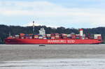 CAP SAN LORENZO , Containerschiff , IMO 9622227 , Baujahr 2013 , 9814 TEU , 333,2 x 48,2m , 18.04.2017 Cranz