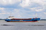 KREMPERTOR , General Cargo , IMO 8817409 , Baujahr 1990 , 153 TEU , 87 × 13m , 19.04.2017 Grünendeich