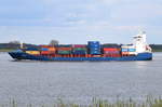 SOPHIA , Containerschiff IMO 9433456 , Baujahr 2008 , 698 TEU , 129.6 × 20.8m , 