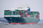 THALASSA DOXA , Containerschiff , IMO 9667174 , Baujahr 2014 , 13808 TEU ,368,5 x 51m , 20.04.2017 Grünendeich      