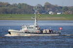 MHV 901  ENOE   , Patrouillenboot Denmark ,  MMSI 219000155 , Baujahr 2003 , 27 x 6m , 07.05.2017  Grünendeich