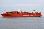 CAP SAN MARCO , Containerschiff , IMO 9622215 , Baujahr 2013 , 9814 TEU , 333.2 × 48.3m  , 15.05.2017  Cuxhaven      