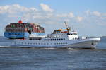 FUNNY GIRL , Fahrgastschiff , IMO  7315569 , Baujahr 1973 , 68.4 × 10m , 15.05.2017  Cuxhaven