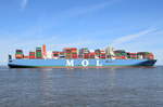 MOL TRIUMPH , Containerschiff , IMO 9769271 , Baujahr 2017 , 20170 TEU , 400 x 59m , 15.05.2017  Cuxhaven