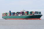 THALASSA PISTIS , Containerschiff , IMO 9665619 , Baujahr 2014 , 13808 TEU , 368.5 × 51.1m, 16.05.2017  Cuxhaven