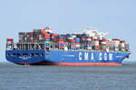 CMA CGM ALASKA , Containerschiff , IMO 9469572 , Baujahr 2011, 12562 TEU , 366 × 48.2m  , 17.05.2017  Cuxhaven