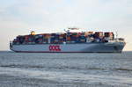 OOCL POLAND , Containerschiff , IMO 9622588 , Baujahr 2013 , 13208 TEU , 366.5 × 48m , 18.05.2017 uxhaven