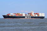 MSC FIAMMETTA , Containerschiff , IMO 9369758 , Baujahr 2008 , 5770 TEU ,277.3 × 40m , 20.05.2017  Cuxhaven