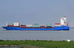 WYBELSUM , Feederschiff , IMO 9386976 , Baujahr 2008 , 1300 TEU , 161.1 × 25.4m , 20.06.2017  Cuxhaven