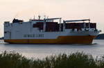 GRANDE ABIDJAN , Cargo/Containership , IMO 9680712 , Baujahr 2015 , 1800 TEU , 236.3 × 36.16m , 07.09.2017 Grünendeich
