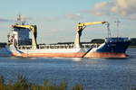 BBC COURAGE , General Cargo , IMO 9267285 , Baujahr 2003 , 145.63 × 18.25m , 679 TEU , 09.09.2017 Grünendeich 