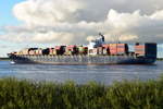 E.R. LONDON , Containerschiff , IMO 9214202 , Baujahr 2000 , 277 × 40.35m , 277m × 40.35m , 09.09.2017 Grünendeich